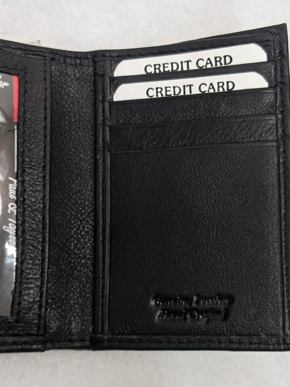 Brand New • Men's Trifold Leather Wallet